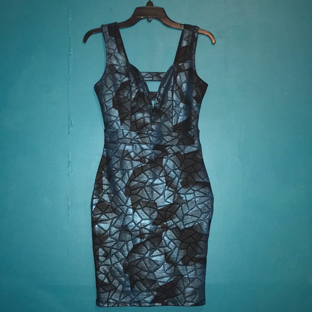 Super sexy deep V club dress